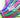 Paracorde Arc-en-ciel Style Tie Dye - Polyvalente et Colorée