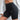 Shorts pour femmes - Shorts de cyclisme noirs à taille haute - Coupe mince - Longueur au genou - Idéaux pour le fitness et le style streetwear d'été - Le prix du marché