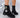Bottes d’équitation pour femmes en daim de vache noir