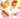 Ensemble de 10 Confettis Lanceurs Multicolores