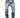 Pantalon Homme de Haute Qualité Streetwear Jeans Déchirés Style Nostalgique en Denim Slim Fit en Coton Extensible Pantalon Décontracté 2022