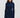 Robe sexy mini deux poches Mozision Dark Blue pour femmes - Nouveauté automne-hiver 2023 - Robe moulante pour soirée club avec manches longues - Élégance et style - Le prix du marché