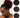 Extension de cheveux synthétiques Afro Puff à cordon de serrage de 8 pouces - Queue de cheval courte Afro Kinky Curl Bun