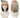 Perruque Ombre Blonde Bob Court Droit 7JHH WIGS - Avec Frange - Cheveux Synthétiques pour Femme Noire - Longueur d'Épaule - Perruque Crochet Ginger Wig